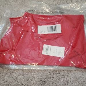 Red polo short sleeve